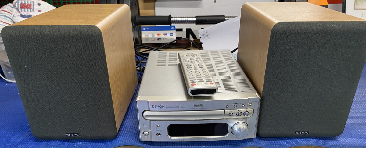 Denon CD player & Speakers