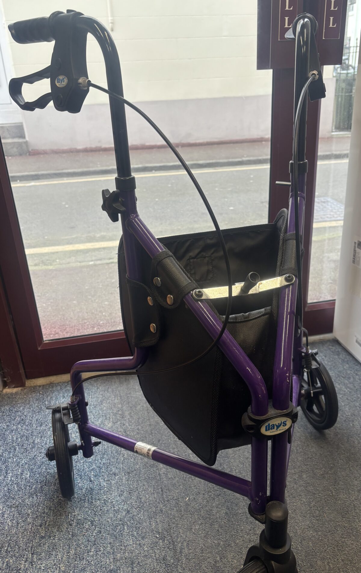Days Tri Wheel Folding Walker - Image 3