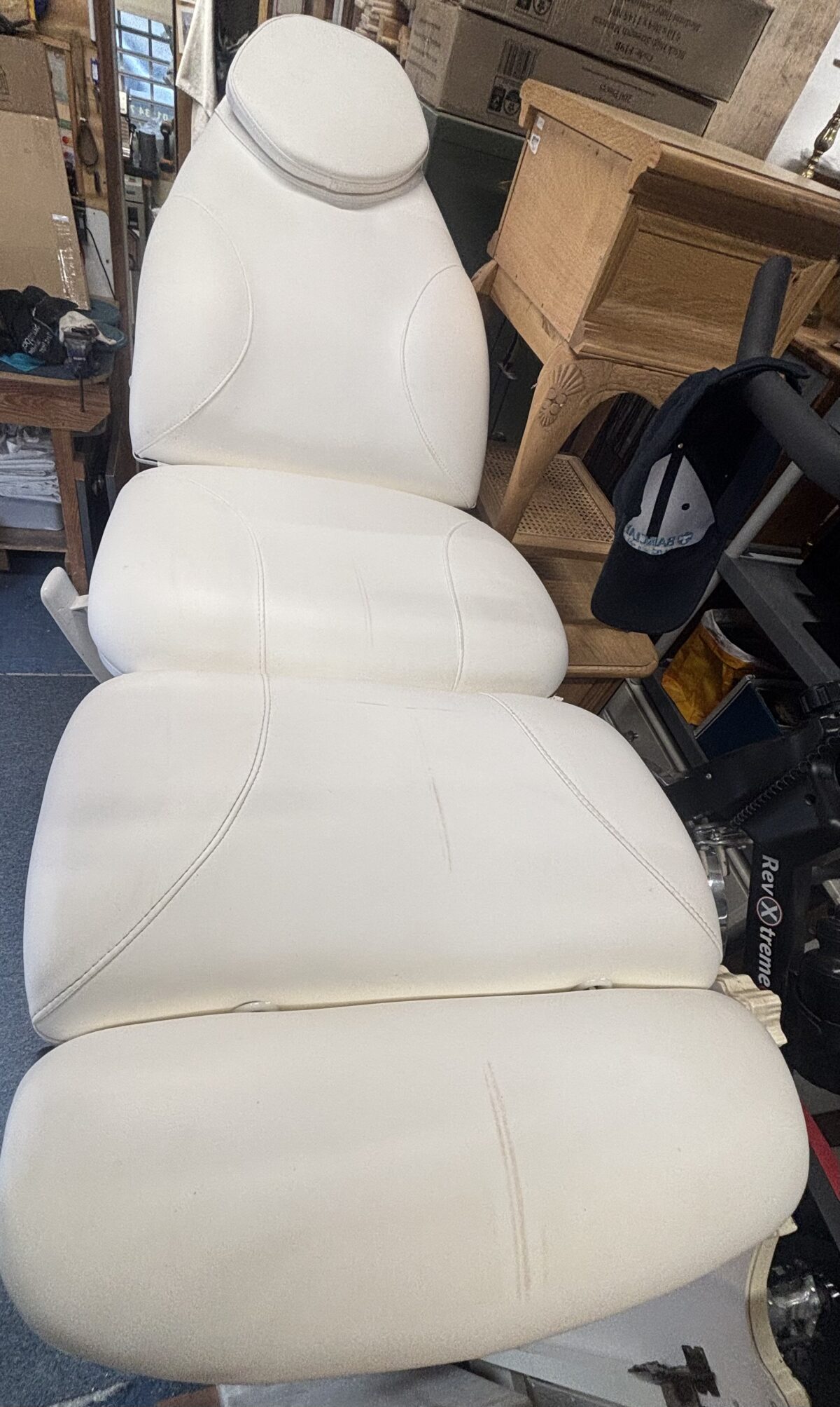 Electric massage table adjustable bed