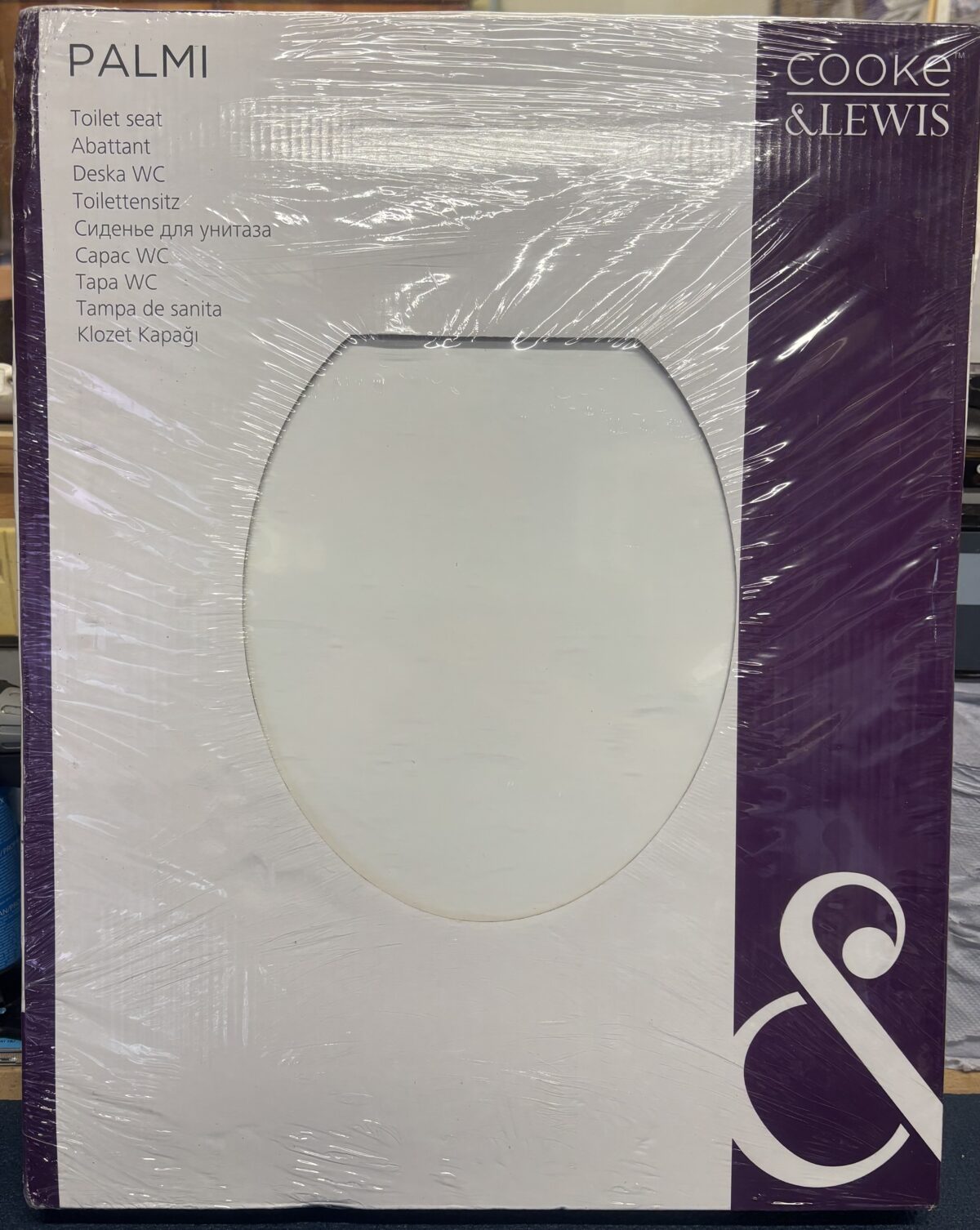 Cooke & Lewis Palmi toilet seat { new }