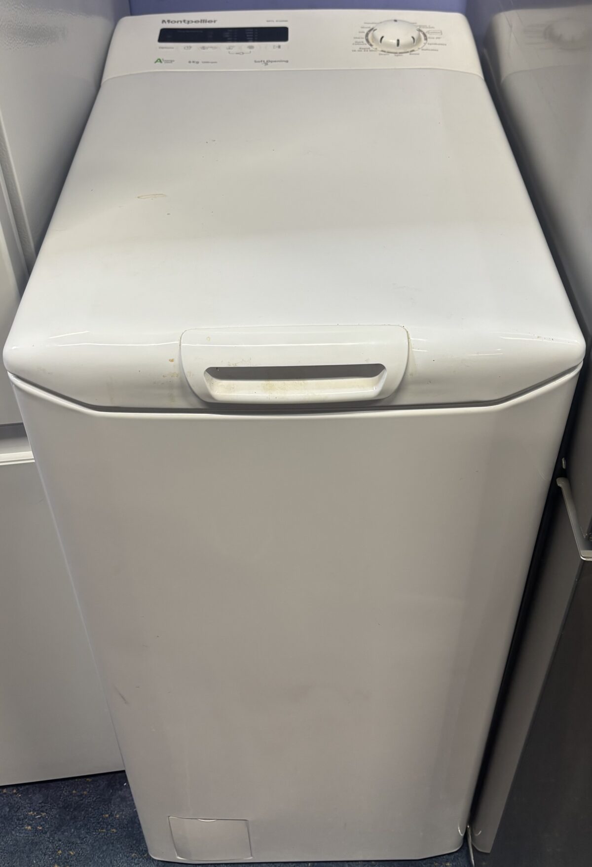 Monpellier top loading washing machine 6KG Slim
