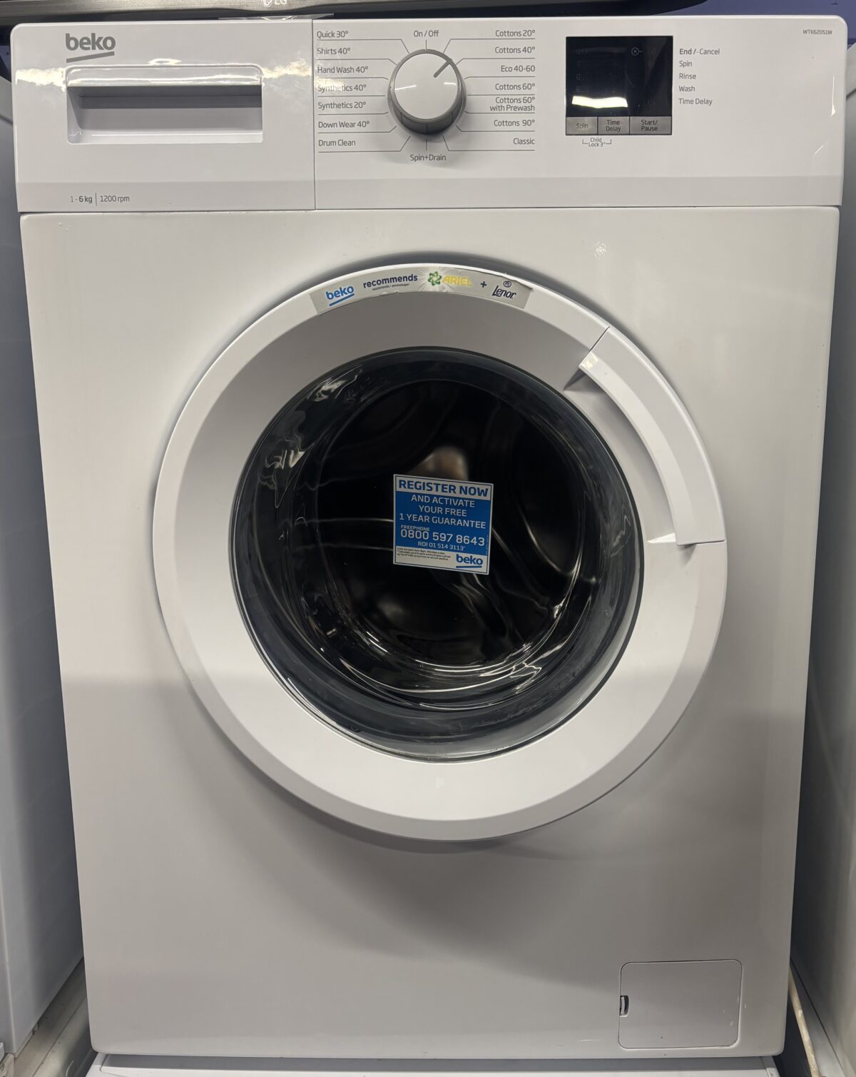 Beko washing machine