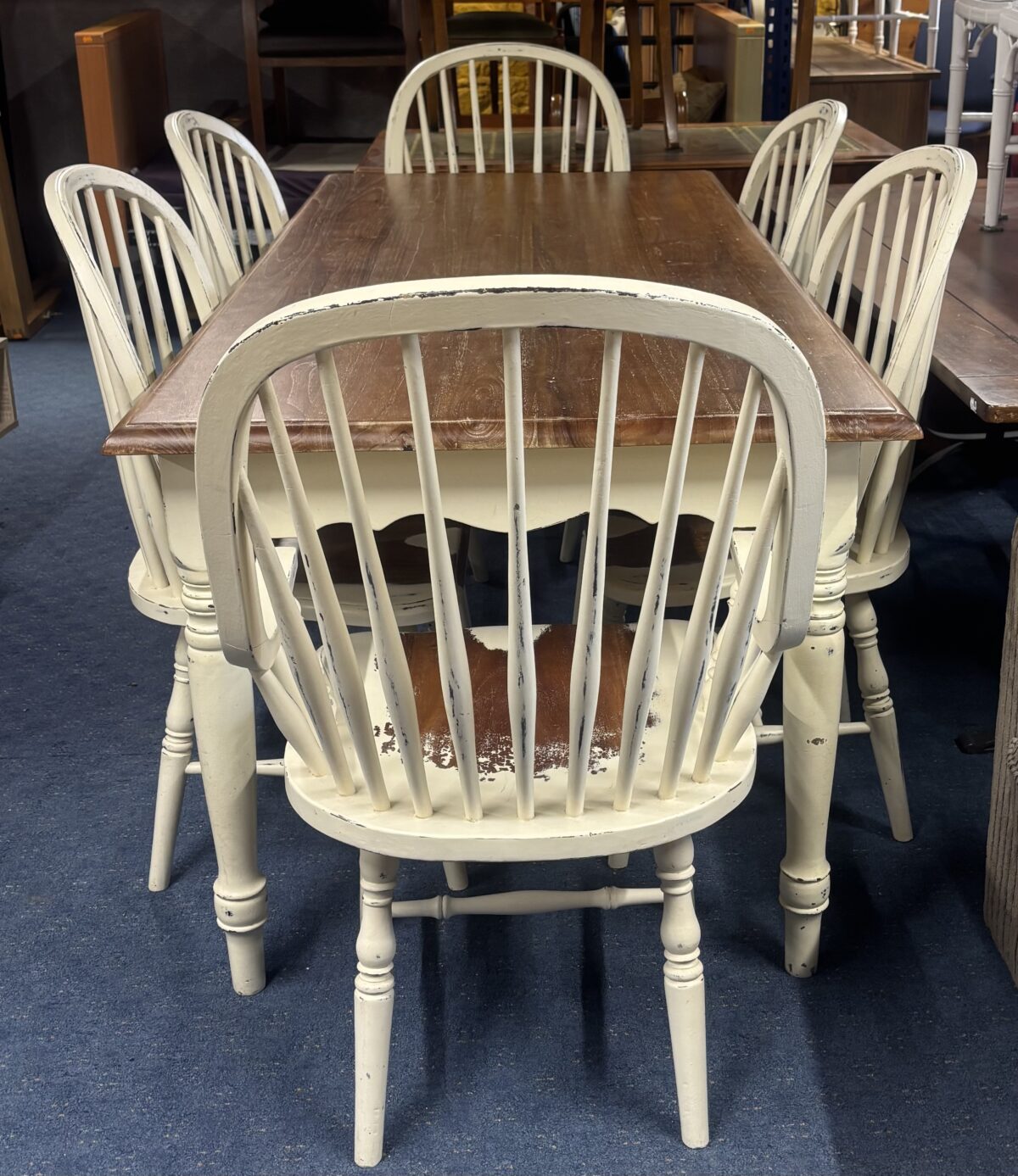 Laura Ashley table and 6 chairs