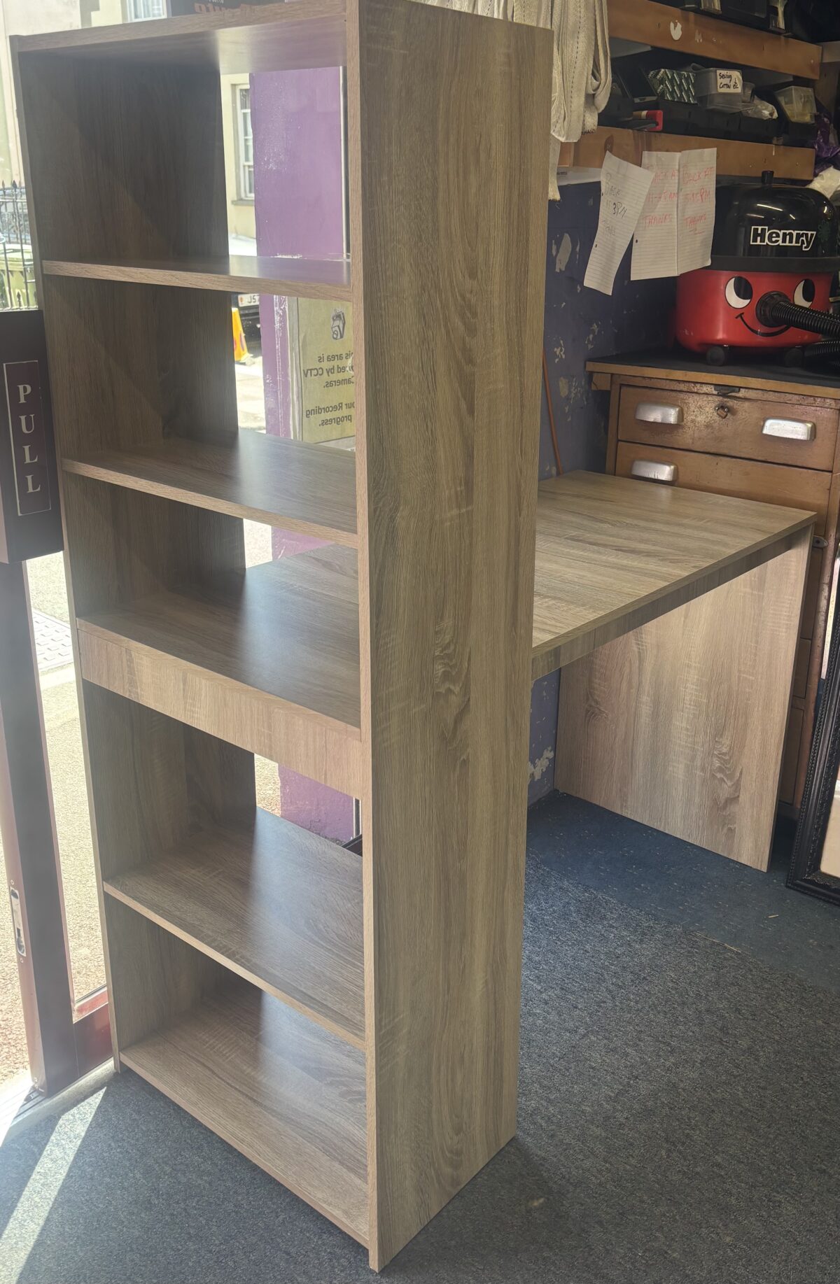 Desk bookcase