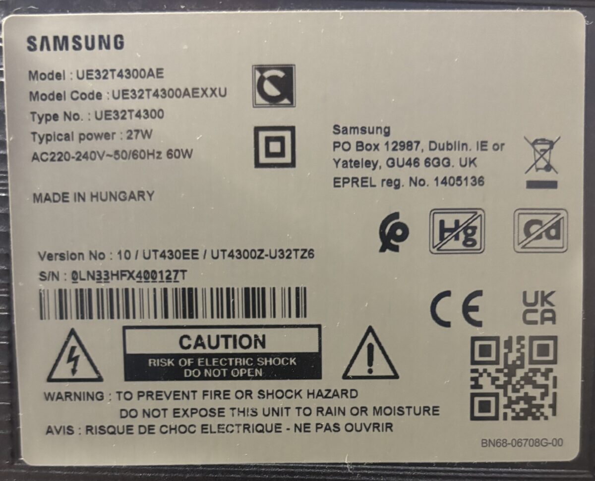 Samsung 32inch smart TV - Image 3
