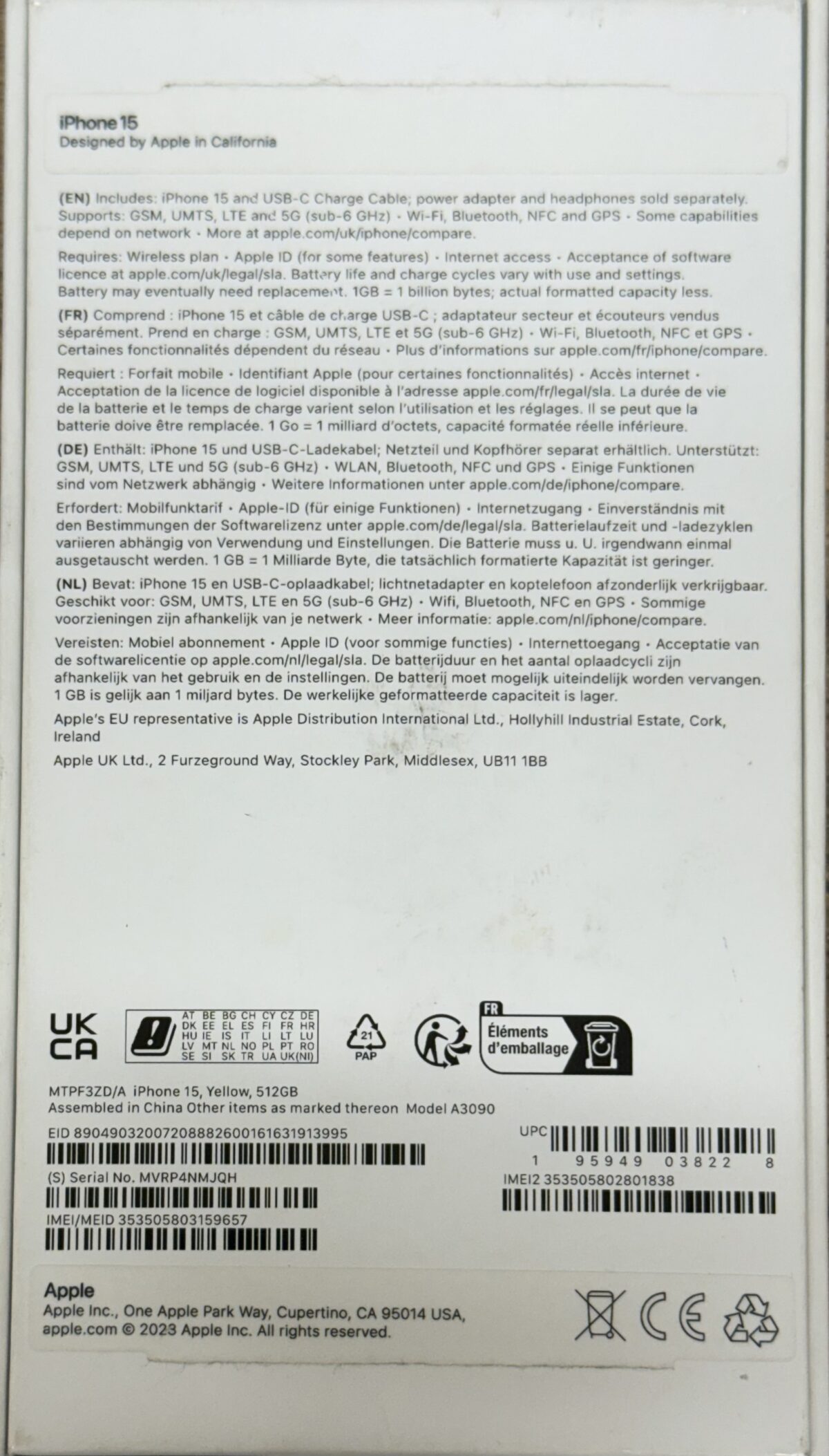 Iphone 15  512GB - Image 2