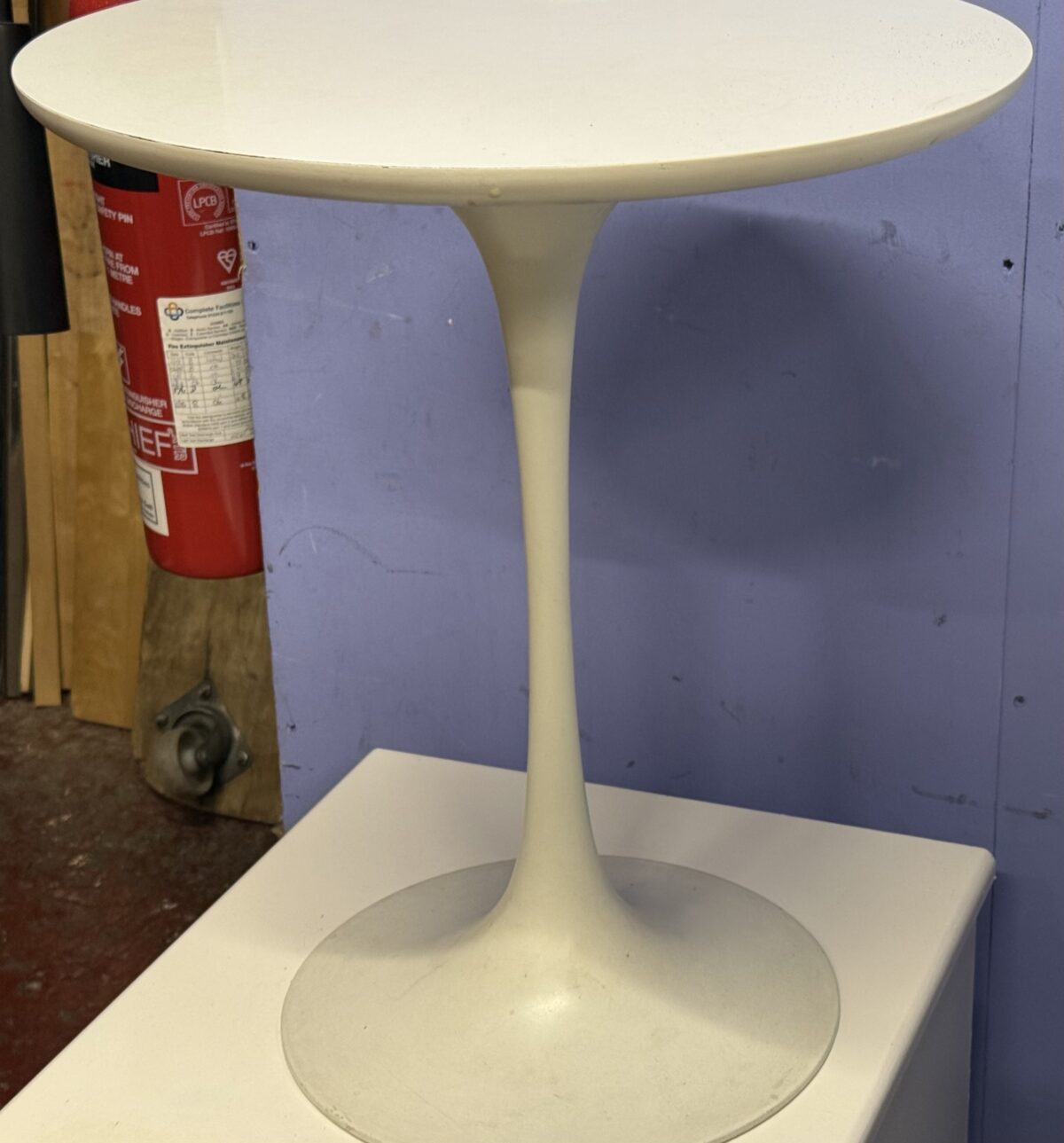 Small round table