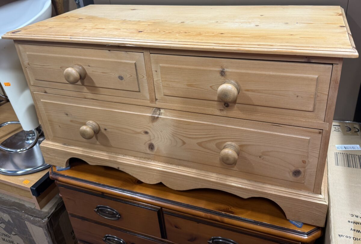Pine chest of drawers 1x2 - Image 2