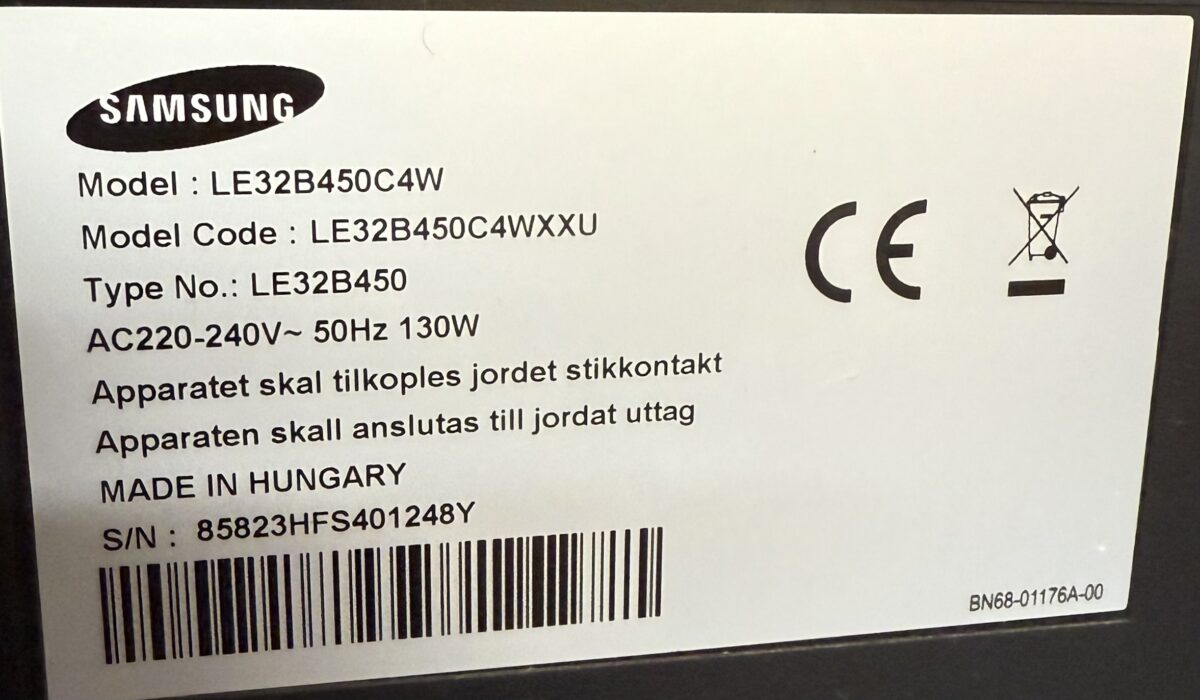 Samsung 32 inch TV - Image 3