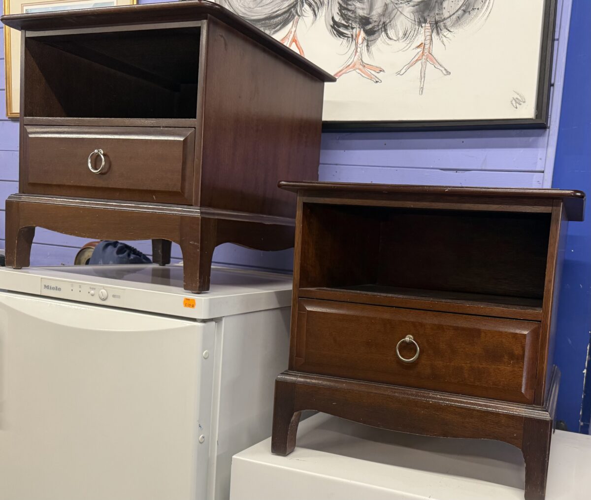 Stag minstrel bedside units x2