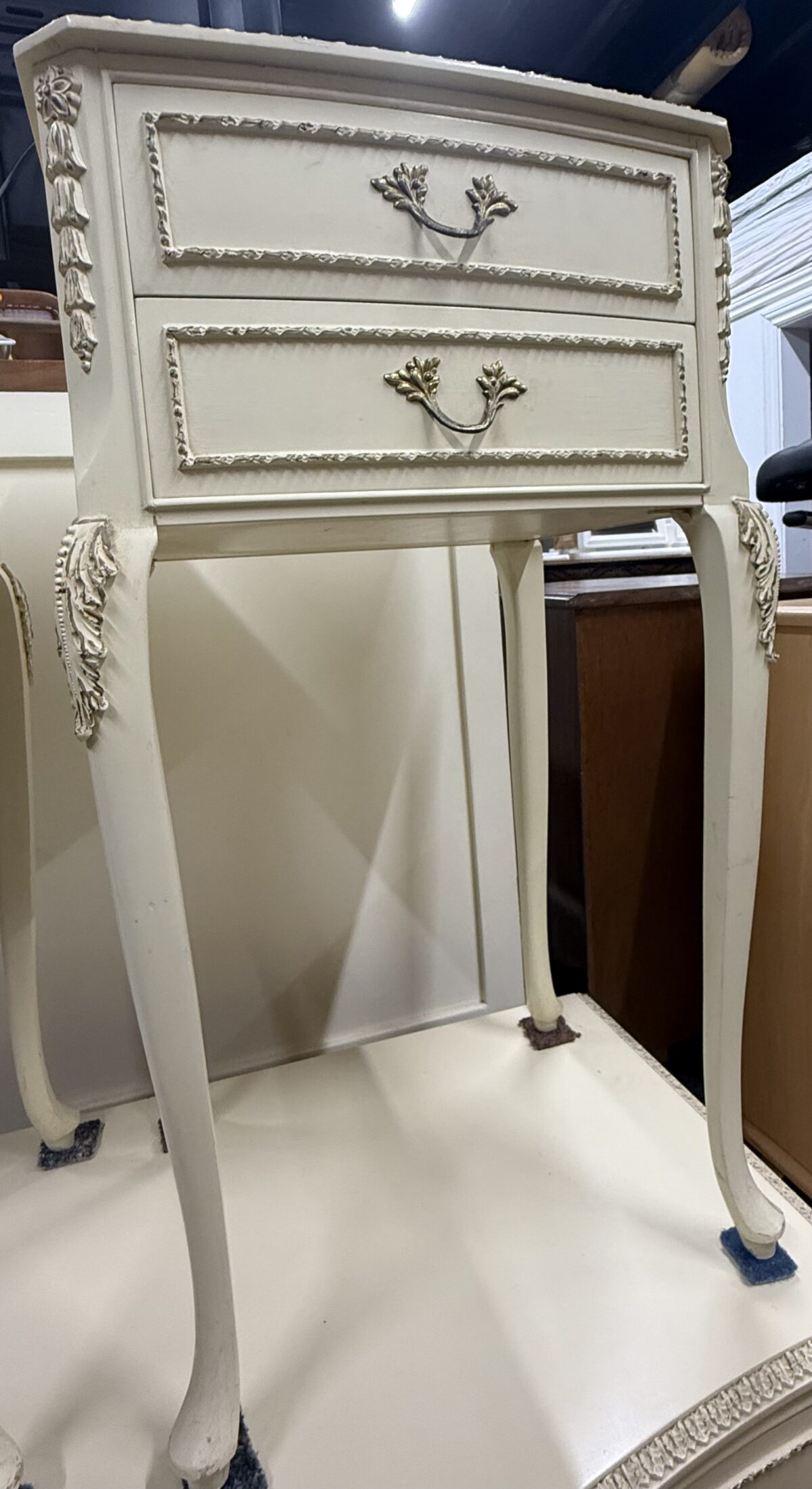 Mary Antoinette style bedside unit