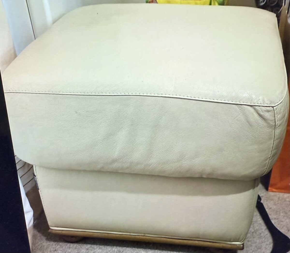 2 seater sofa 2 chairs & footstool - Image 4